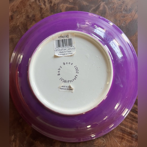 Pair of Baby Boos Halloween Theme Bowls - Picture 5 of 6